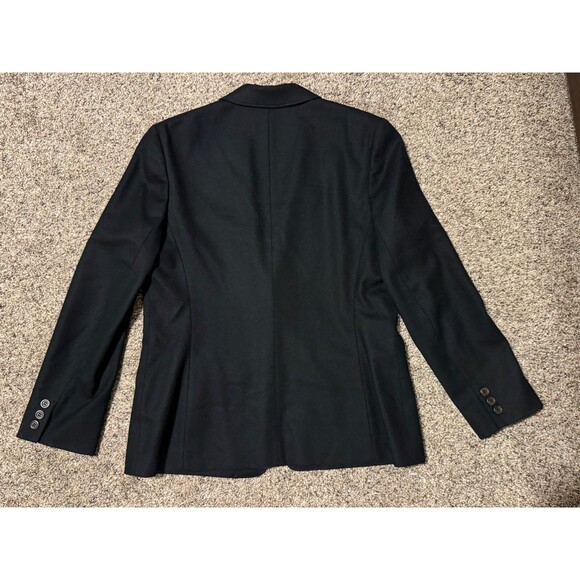 VTG Pendleton Jacket Womens 12P Black Wool Two Button Suit Blazer Sport Coat USA - Picture 5 of 5